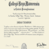 Buy college degree from The Bryn Mawr College