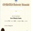 Buy college degree from the COMSATS Institute of Information Technology