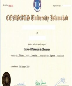 Buy college degree from the COMSATS Institute of Information Technology