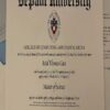 Buy college degree from The DePaul University