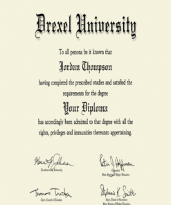 Buy college degree from The Drexel University