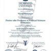 Buy college degree from The Howard University
