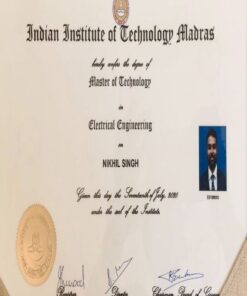 Buy college degree from the Indian Institute of Science