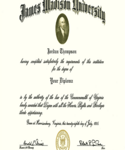 Buy college degree from The James Madison University