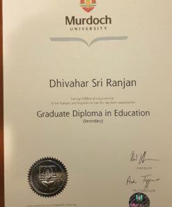 Buy college degree from the Murdoch University