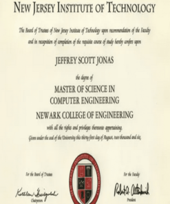 Buy college degree from The New Jersey Institute of Technology