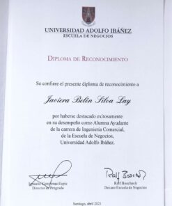 Buy college degree from The Universidad Adolfo Ibañez
