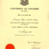 Buy college degree from the University of Colombo