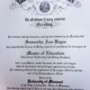Buy college degree from The University of Missouri