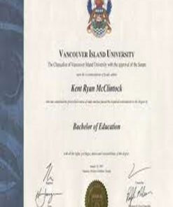 buy college degree from the vancouver island university